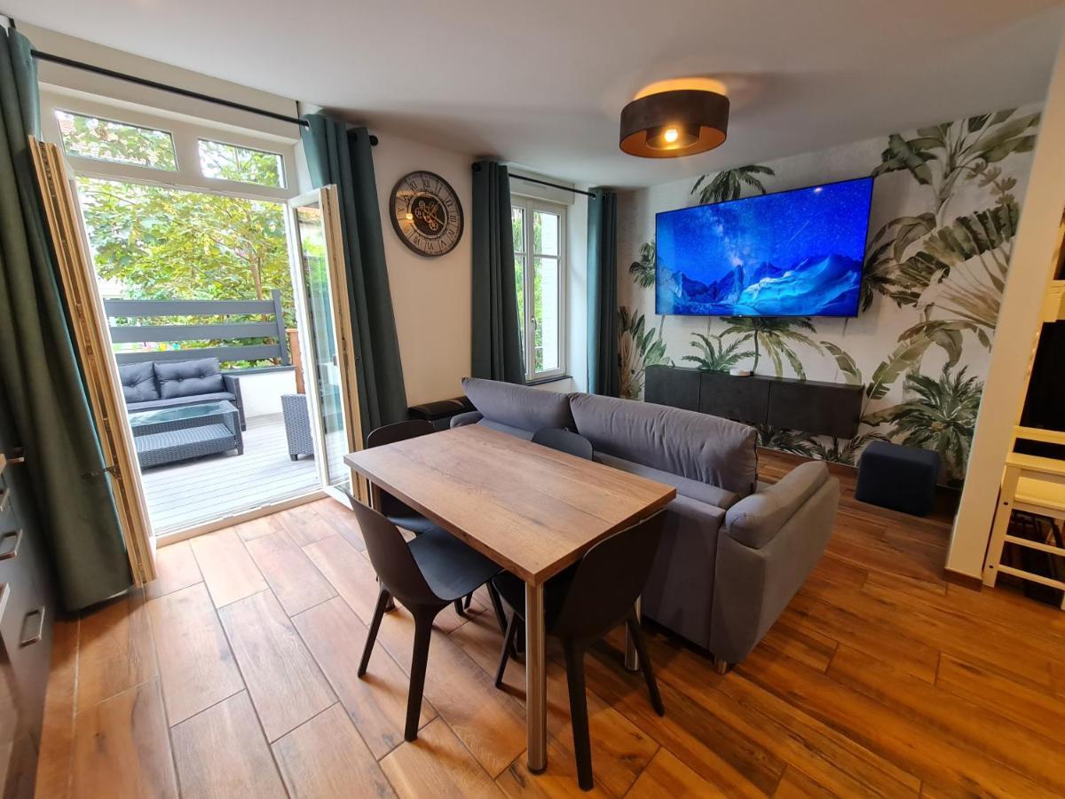 2 Pieces, Spa Et Terrasse, Nancy Thermal Bagian luar foto
